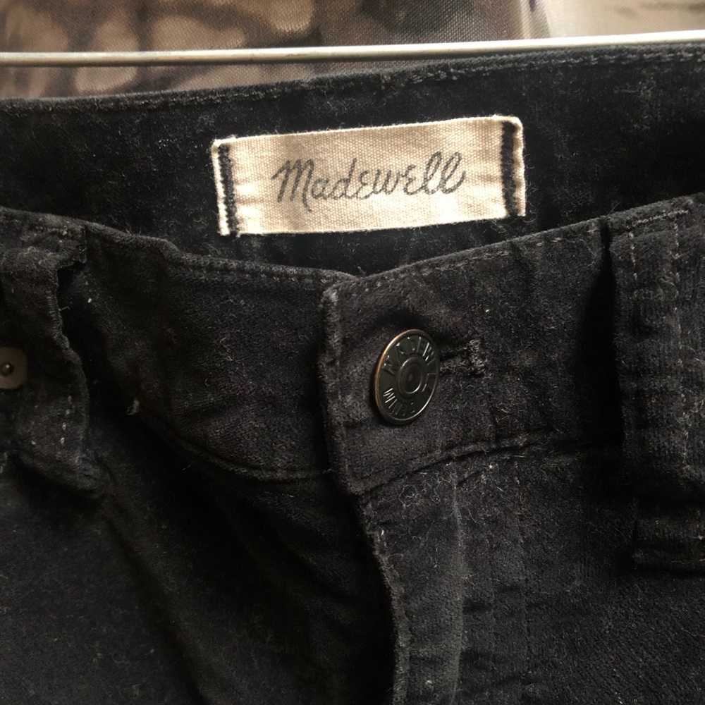 Madewell velvet pants